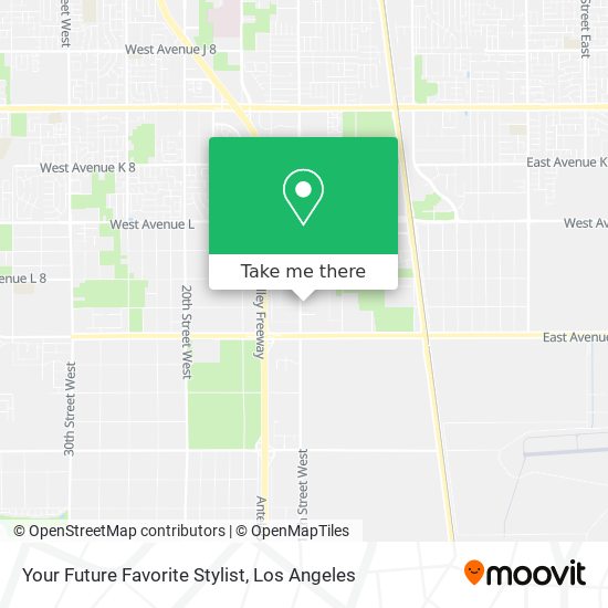 Your Future Favorite Stylist map