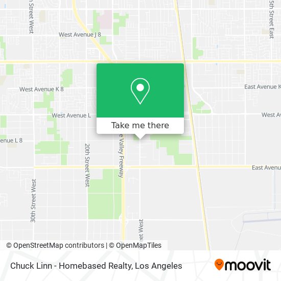 Chuck Linn - Homebased Realty map