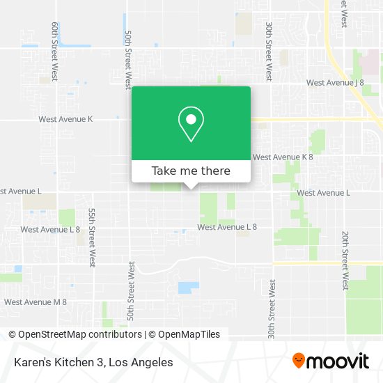 Karen's Kitchen 3 map