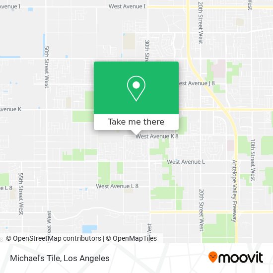 Mapa de Michael's Tile