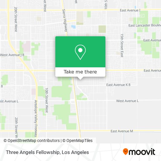 Three Angels Fellowship map