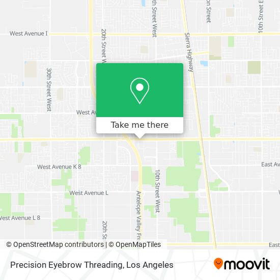 Mapa de Precision Eyebrow Threading