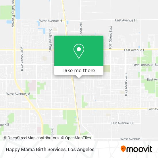 Happy Mama Birth Services map