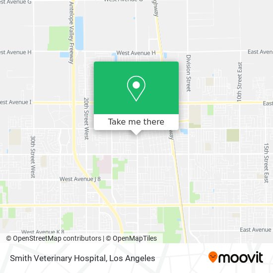 Mapa de Smith Veterinary Hospital