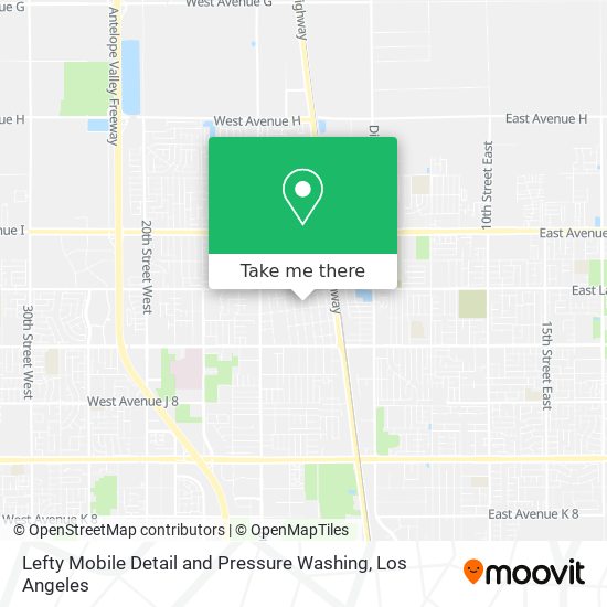 Mapa de Lefty Mobile Detail and Pressure Washing