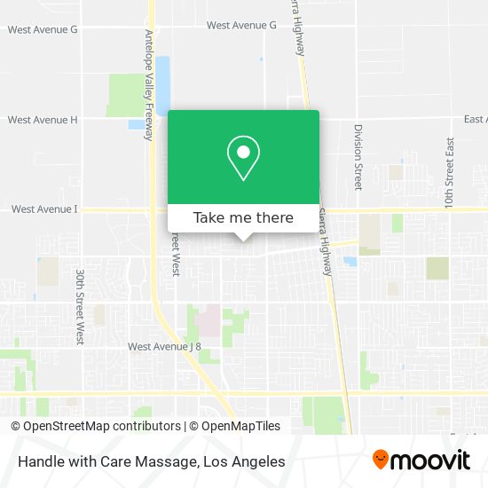 Handle with Care Massage map