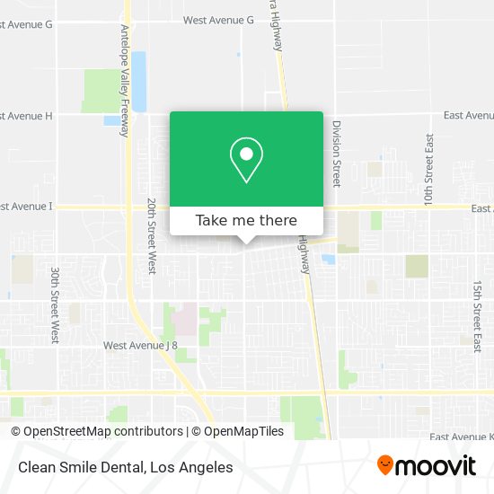 Mapa de Clean Smile Dental