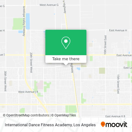 International Dance Fitness Academy map