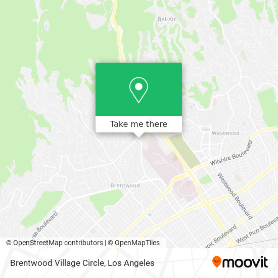 Mapa de Brentwood Village Circle