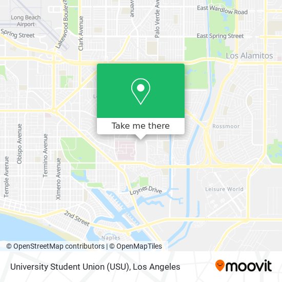 University Student Union (USU) map