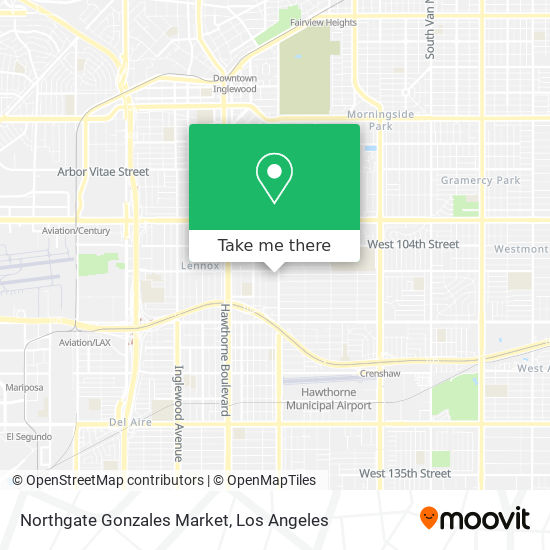 Northgate Gonzales Market map