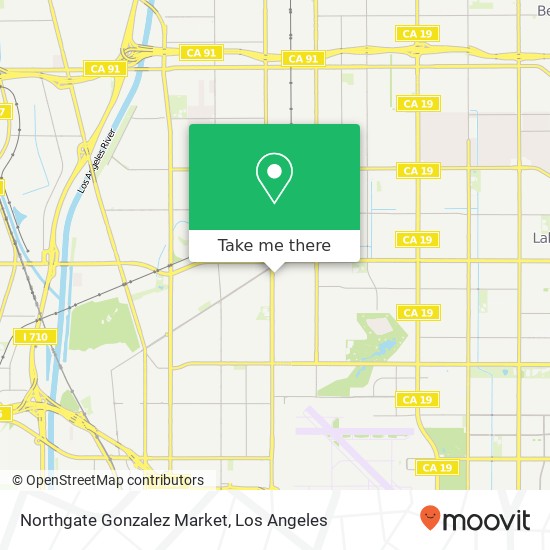 Northgate Gonzalez Market map