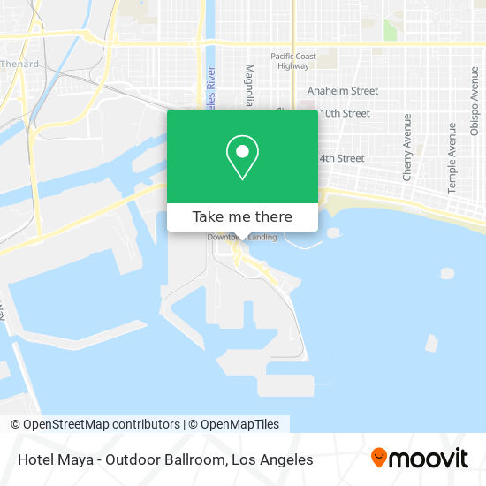 Hotel Maya - Outdoor Ballroom map