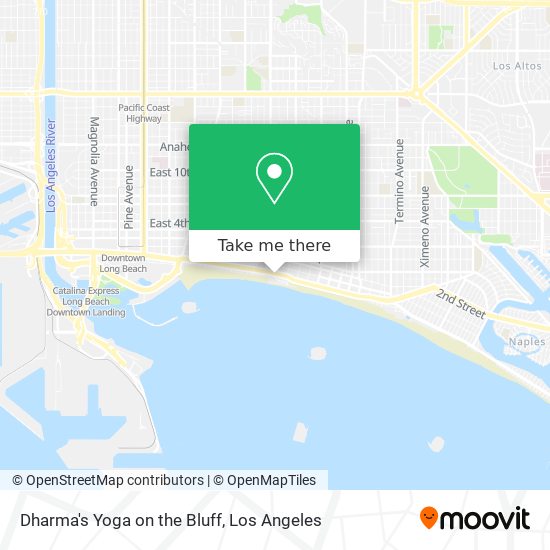 Dharma's Yoga on the Bluff map