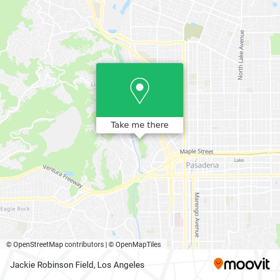 Jackie Robinson Field map