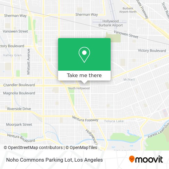 Noho Commons Parking Lot map