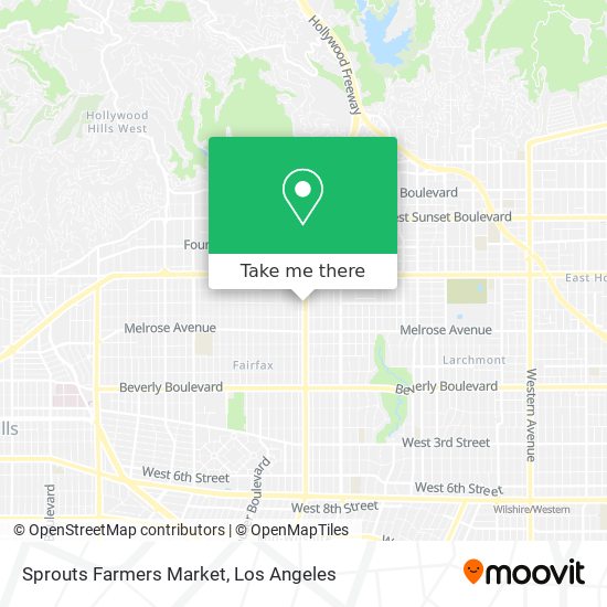 Mapa de Sprouts Farmers Market