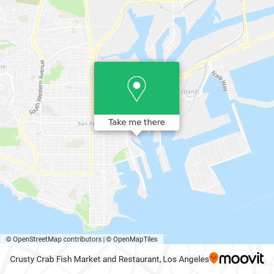 Crusty Crab Fish Market and Restaurant map