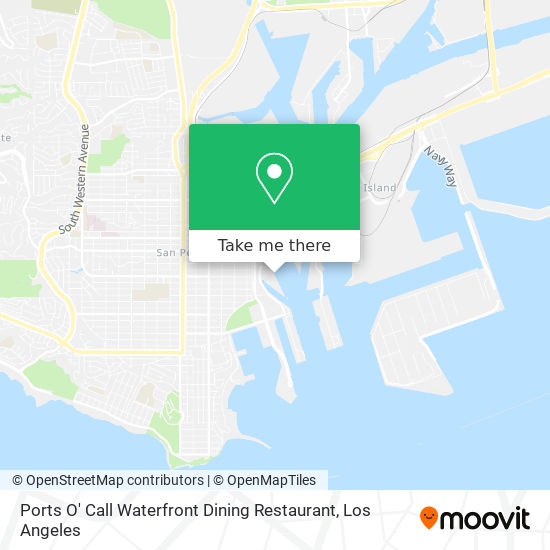 Ports O' Call Waterfront Dining Restaurant map