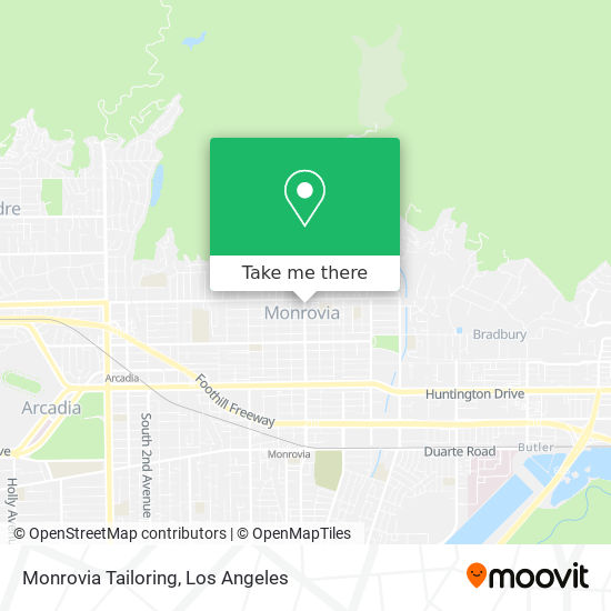 Monrovia Tailoring map