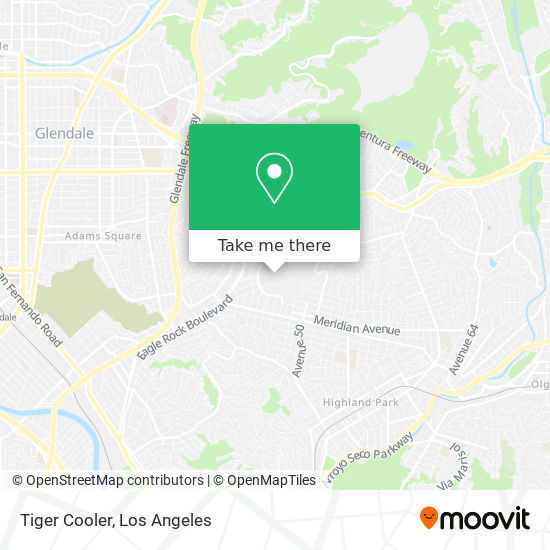 Tiger Cooler map