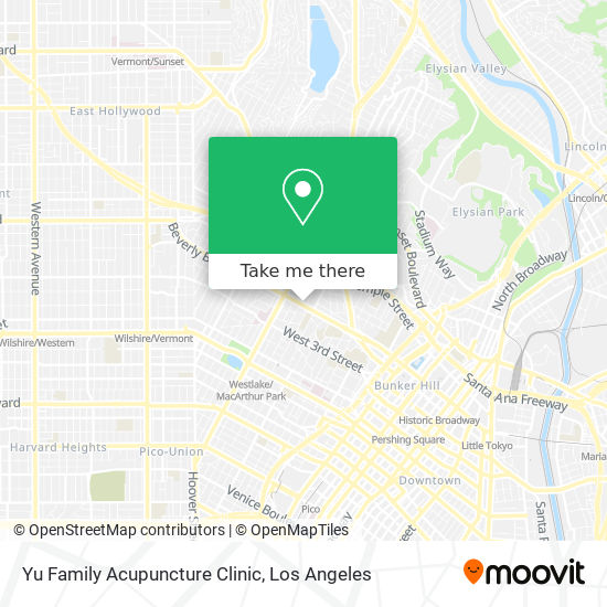 Yu Family Acupuncture Clinic map