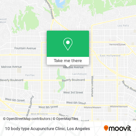 10 body type Acupuncture Clinic map