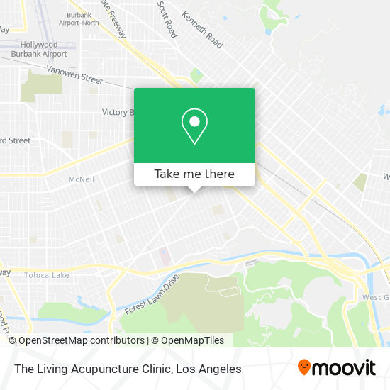 The Living Acupuncture Clinic map