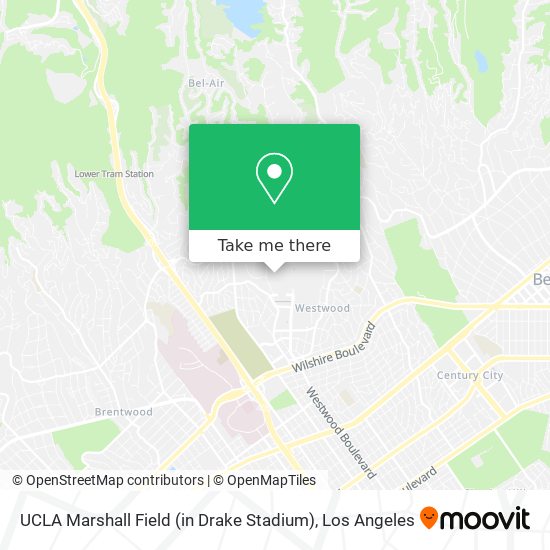 UCLA Marshall Field (in Drake Stadium) map