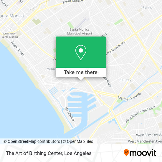 The Art of Birthing Center map