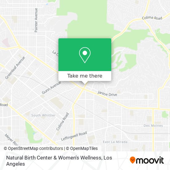 Natural Birth Center & Women's Wellness map
