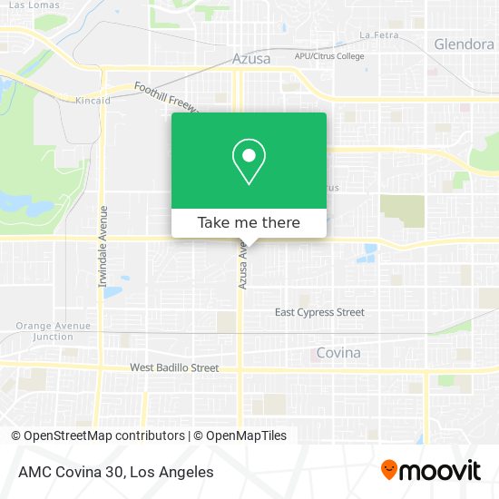 AMC Covina 30 map