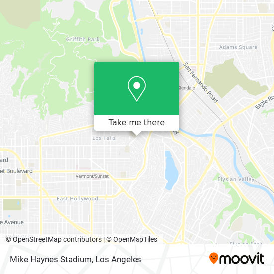 Mike Haynes Stadium map