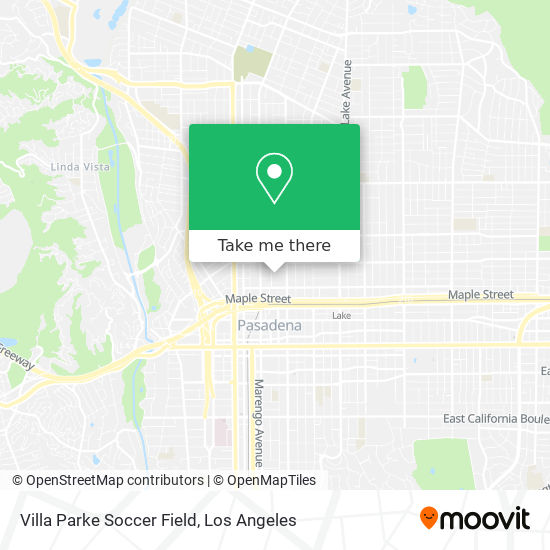 Mapa de Villa Parke Soccer Field