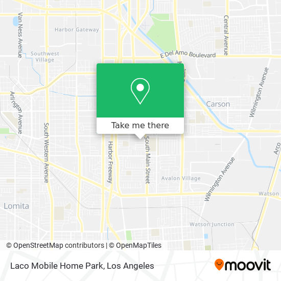 Laco Mobile Home Park map