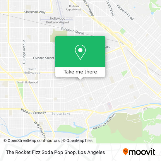 Mapa de The Rocket Fizz Soda Pop Shop
