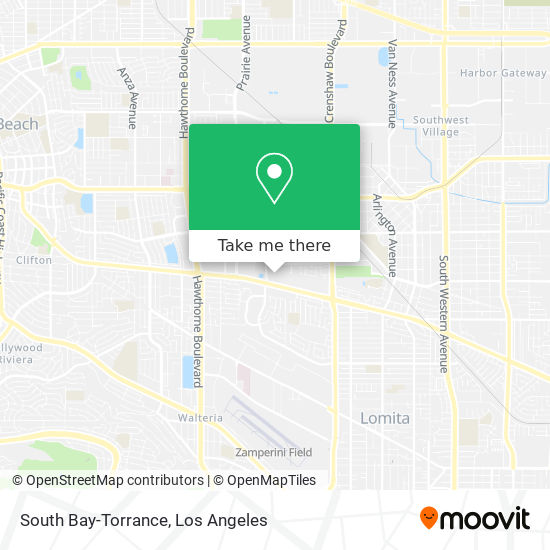 South Bay-Torrance map