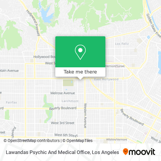 Mapa de Lawandas Psychic And Medical Office