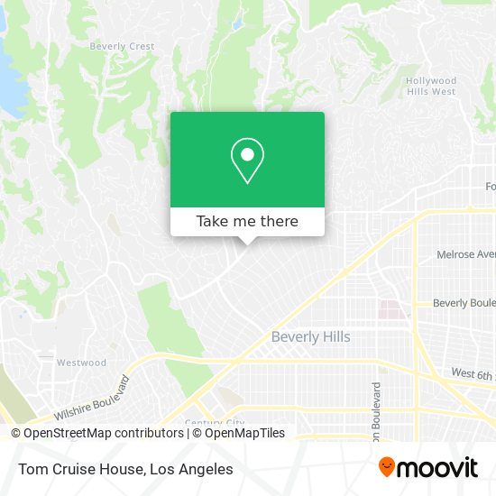 Tom Cruise House map