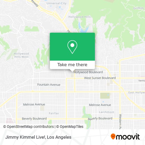 Mapa de Jimmy Kimmel Live!