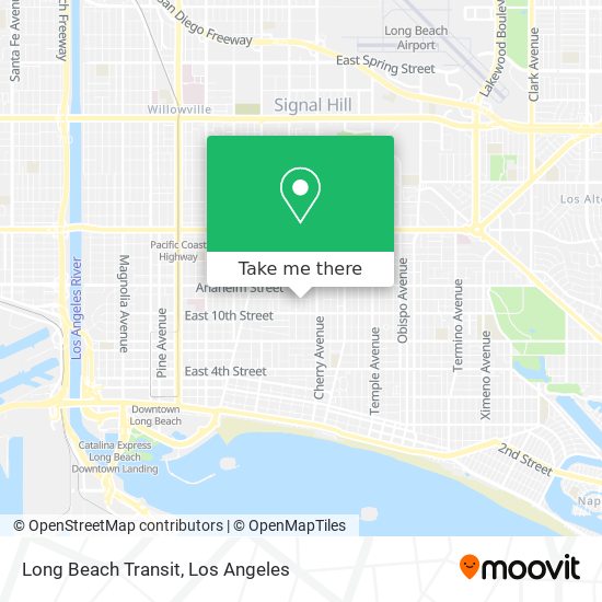 Long Beach Transit map