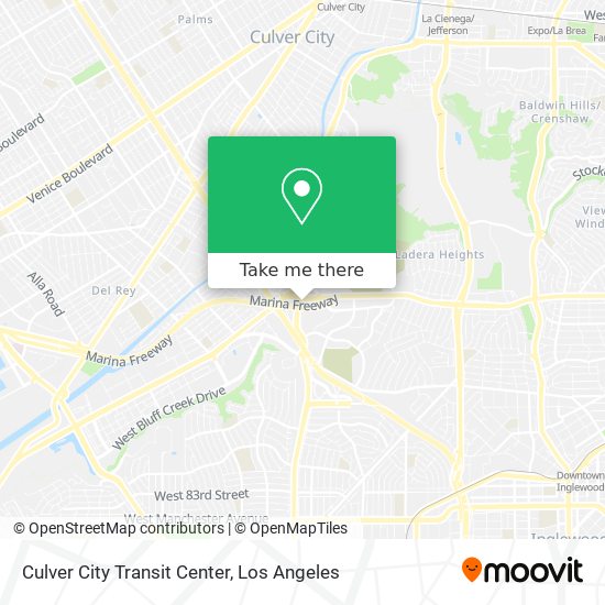 Culver City Transit Center map