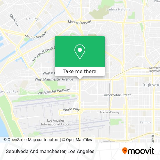 Sepulveda And manchester map