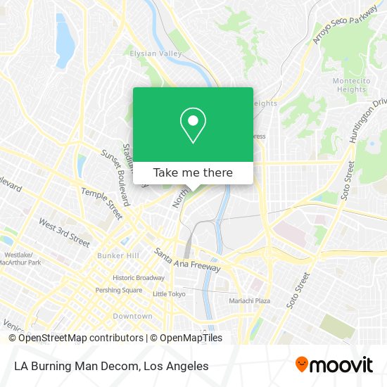 Mapa de LA Burning Man Decom