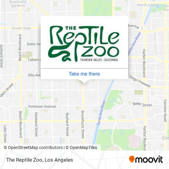 The Reptile Zoo map