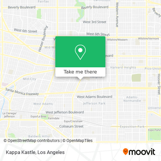 Kappa Kastle map