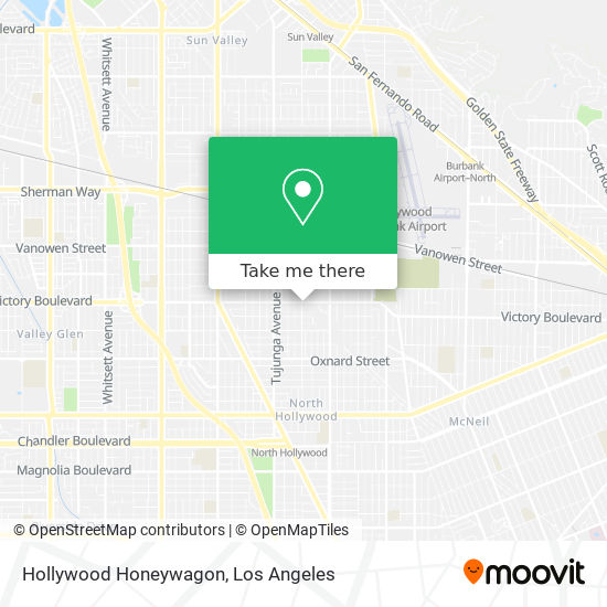 Hollywood Honeywagon map