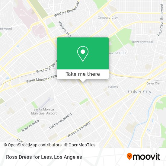 Ross Dress for Less map