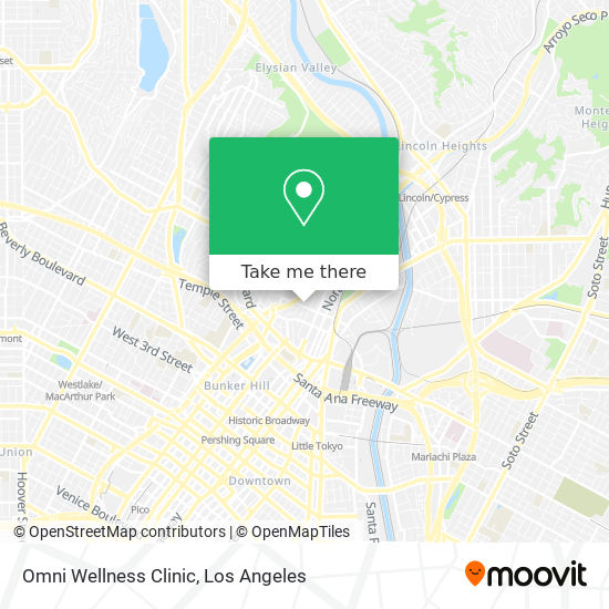 Mapa de Omni Wellness Clinic