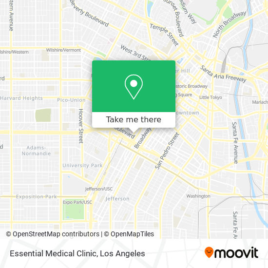 Essential Medical Clinic map